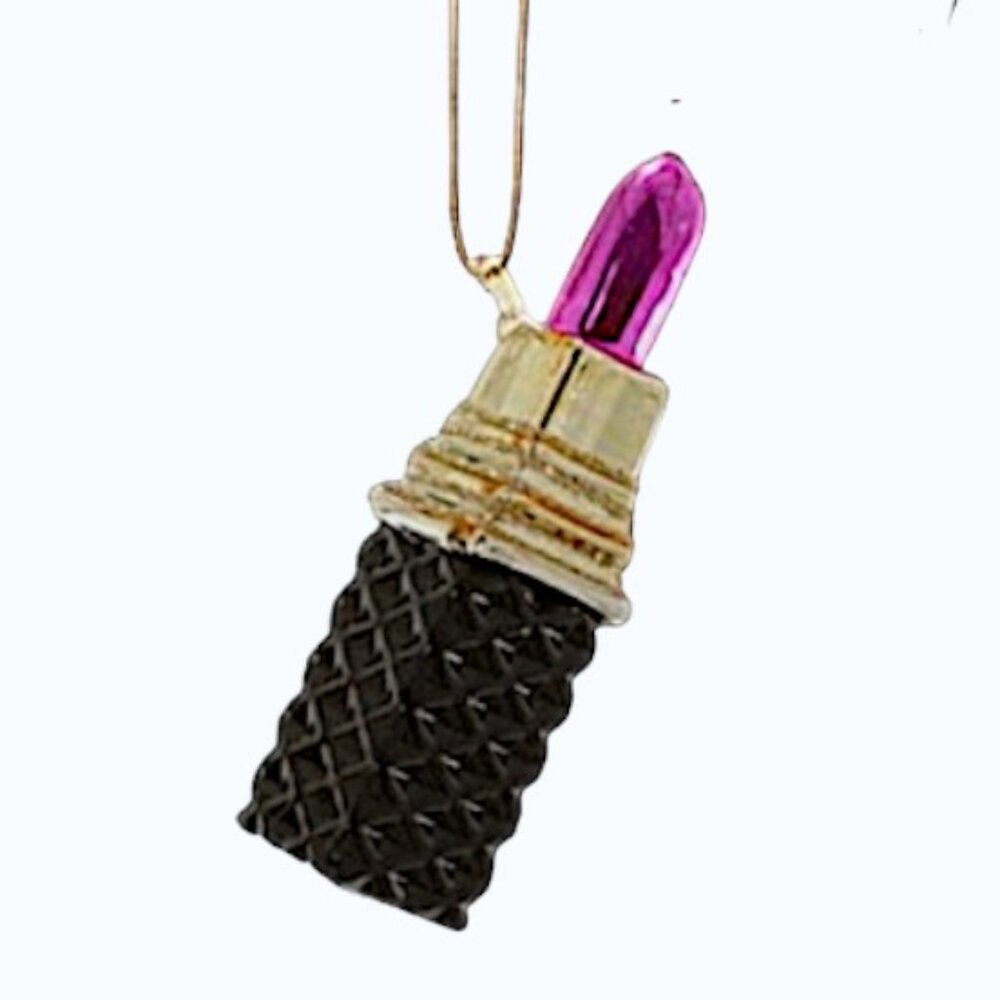 Cody Foster Lipstick Ornament | Glam Makeup Christmas Ornament | NWT